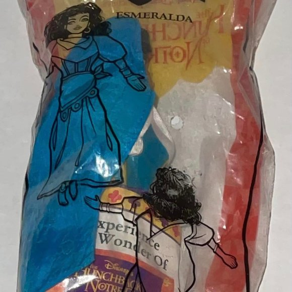 1996 set of4 BURGER KING HUNCHBACK OF NOTRE DAME plush figures New in package - Picture 8 of 12